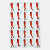 serviette motif de poisson (Vertical)