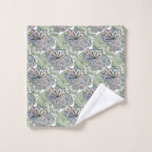 Serviette Motif Lotus (Gant de toilette)