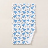 Serviette Motif Memphis (Serviette à main)