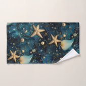 Serviette Motif Ocean Starfish (Serviette à main)