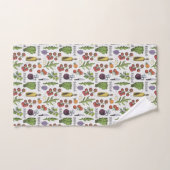 Serviette Motif salade (Serviette à main)