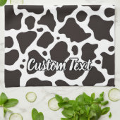 Serviette Motif Vache (Plié)