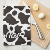 Serviette Motif Vache (Quart Plié)