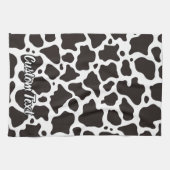 Serviette Motif Vache (Horizontal)