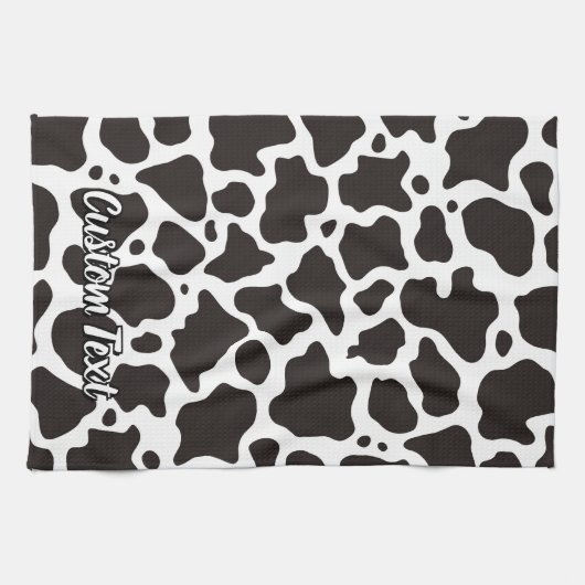 Serviette Motif Vache (Horizontal)