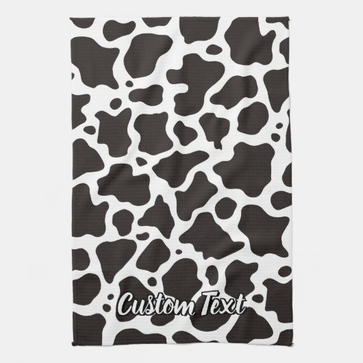 Serviette Motif Vache (Vertical)