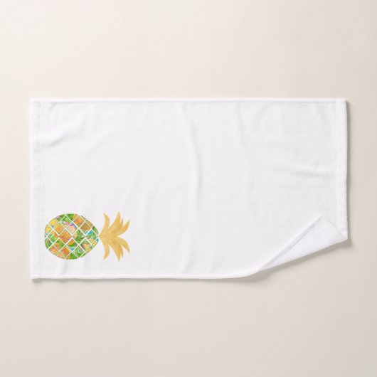 Serviette nautique Ser de Noël de plage (Serviette à main)