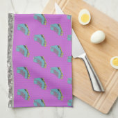 Serviette nommée faite sur commande de chiffon de (Quart Plié)
