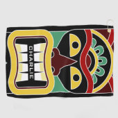 Serviette nommée faite sur commande de golf de (Horizontal)