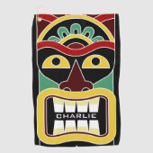 Serviette nommée faite sur commande de golf de (Devant)