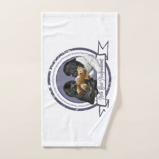 Serviette Notta Bear Logo Drool (Serviette à main)