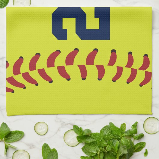 Serviette numérotée par personnaliser (Plié)