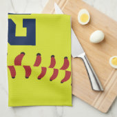 Serviette numérotée par personnaliser (Quart Plié)