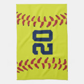 Serviette numérotée par personnaliser (Vertical)