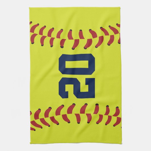 Serviette numérotée par personnaliser (Vertical)