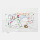 Serviette Oeufs à frire de lièvre (Horizontal)