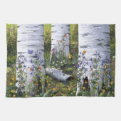 Serviette "Old Aspen Grove" (Horizontal)