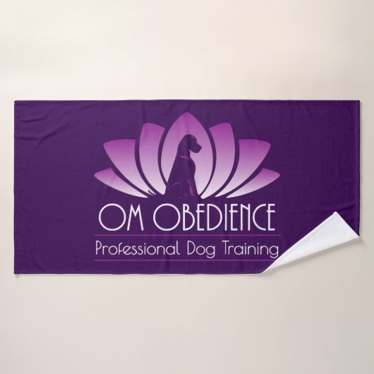 Serviette Om Obedience (Serviette de bain)