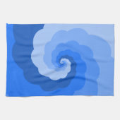 Serviette Ombre Blue Twister (Horizontal)