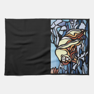 Serviette Ours Polaire Art autochtone Ours Tea Ser