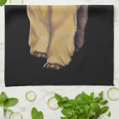 Serviette Ours Polaire Ours Polaire Art Tea Servie (Plié)