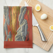 Serviette Ours Polaire Ours Polaire Art Tea Servie (Quart Plié)