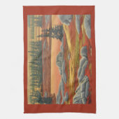 Serviette Ours Polaire Ours Polaire Art Tea Servie (Vertical)