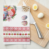 Serviette Pâques Pain Donne-Nous Ce Jour Notre Bre (Quart Plié)