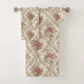 Serviette Pastel Romantique Inspirée de l'Ère Vict (En situation)