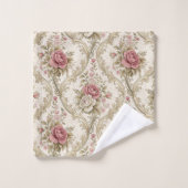 Serviette Pastel Romantique Inspirée de l'Ère Vict (Gant de toilette)