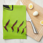 Serviette personnalisée du base-ball (Quart Plié)