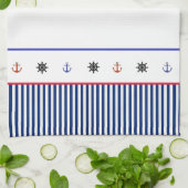 Serviette personnalisée Monogramme (Plié)