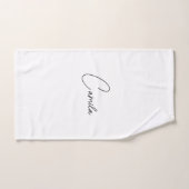 Serviette personnalisée, Plage turque & Serviette  (Serviette à main)