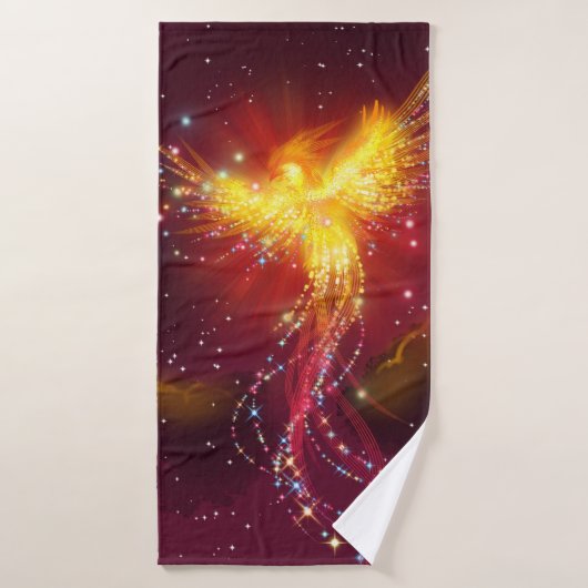 Serviette Phoenix Rising (Serviette de bain)