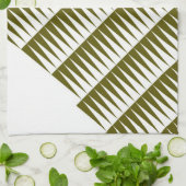 serviette PIC-PIC verte (Plié)