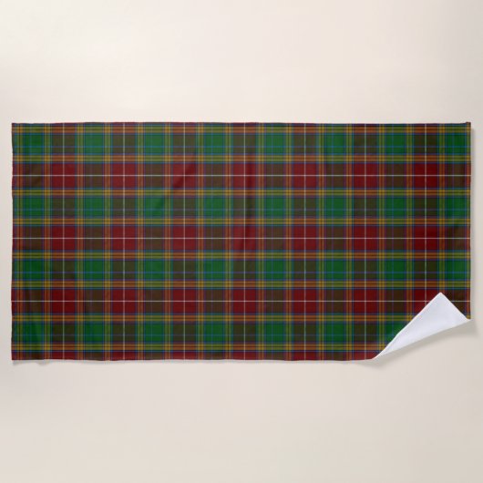 Serviette Plaid Plaid Baxter Tartan (Devant)