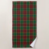 Serviette Plaid Plaid Baxter Tartan (Devant)