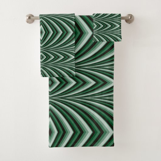 Serviette Plante Abstraite (En situation)