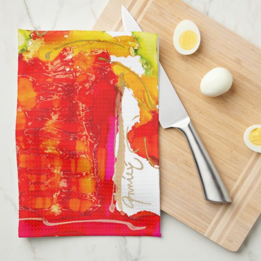 Serviette Plat Lovitude Joie la plus profonde (Quart Plié)