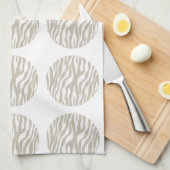 Serviette Pois Zebra (Quart Plié)