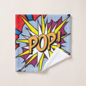 Serviette Pop Art (Gant de toilette)