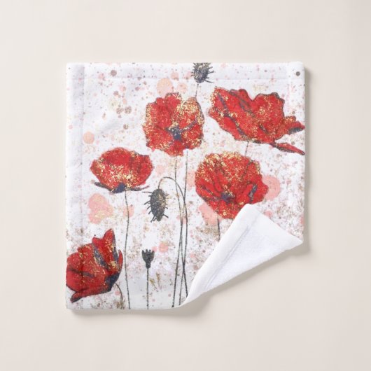 Serviette Poppy Gold (Gant de toilette)