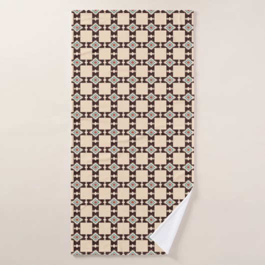 Serviette pour animaux de compagnie à motif bohème (Serviette de bain)