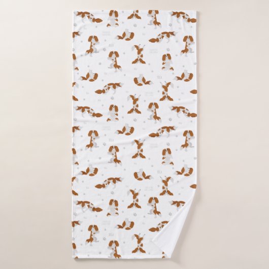 Serviette pour Cavalier King Charles Spaniel (Serviette de bain)