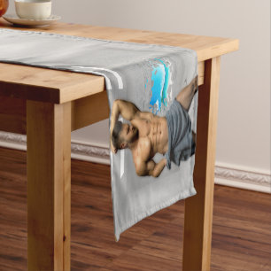 Serviette pour homme de SlipperyJoe's mur de briqu