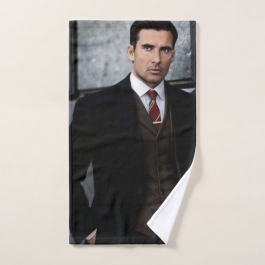 Serviette pour homme élégant (Serviette à main)