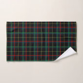 Serviette pour les fêtes à carreaux (Serviette à main)