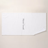 Serviette pour les mains (Serviette de bain)