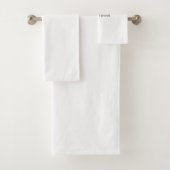 Serviette pour les mains (En situation)