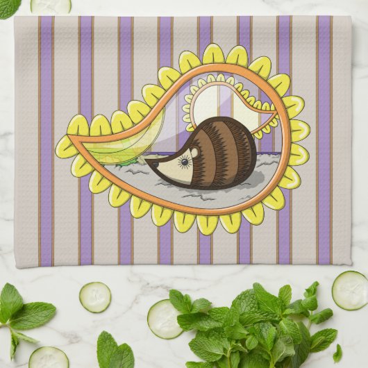 Serviette pour les mains Chrissy le Hérisson (Plié)